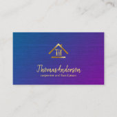 Professional Modern Home Repair Handyman Visitenkarte (Vorderseite)