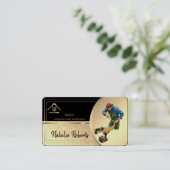 Professional Modern Home Repair Handyman Visitenkarte (Stehend Vorderseite)