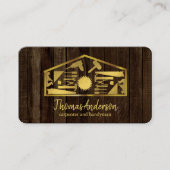 Professional Modern Home Repair Handyman Visitenkarte (Vorderseite)