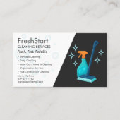 Professional Modern Luxury Cleaning Visitenkarte (Vorderseite)