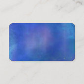 Professional Modern Nebula Galaxy QR Code card Visitenkarte (Rückseite)