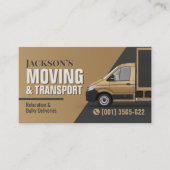 Professional Moving Services - Relocation Visitenkarte (Vorderseite)