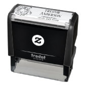 Professional Name and Contact Information Tiger Permastempel (Produkt)