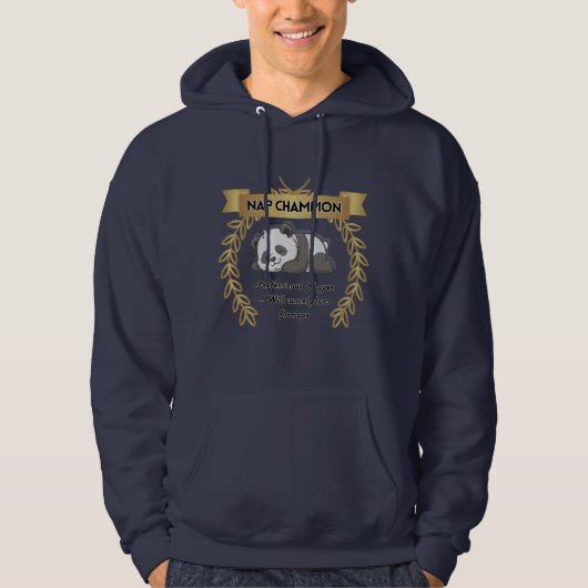 Professional Napper Funny Sleep Lover Hoodie (Vorderseite)