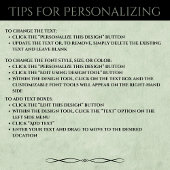 Professional Office Desk Sage Green Monogram Glasuntersetzer