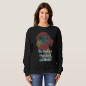 Professional Overthinker Mom Hobby Mother Pastime Sweatshirt (Vorne ganz)