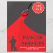 Professional Painter Discount Flyer (Vorne)