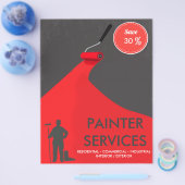 Professional Painter Discount Flyer (Einzeln)