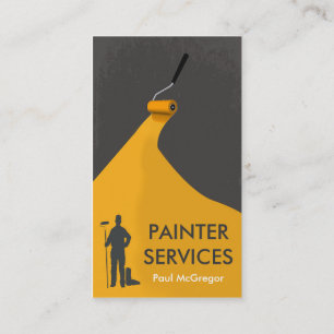 Professional Painter Geschäft Card Visitenkarte