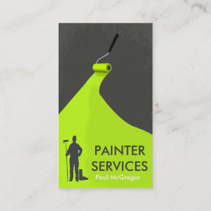 Professional Painter Geschäft Card Visitenkarte