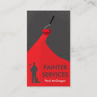 Professional Painter Geschäft Card Visitenkarte