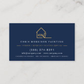 Professional Painter Painting Company QR Code Visitenkarte (Vorderseite)