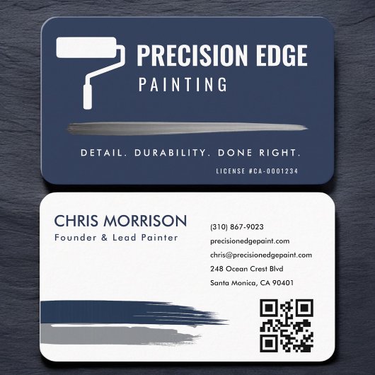 Professional Painter QR Code Visitenkarte