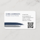 Professional Painter QR Code Visitenkarte (Rückseite)