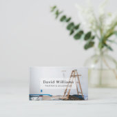 Professional Painting Equipment Painter Decorator Visitenkarte (Stehend Vorderseite)