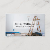 Professional Painting Equipment Painter Decorator Visitenkarte (Vorderseite)