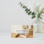 Professional Painting Equipment Painter Decorator Visitenkarte (Stehend Vorderseite)