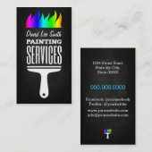 Professional Painting Service Visitenkarte (Vorne/Hinten)