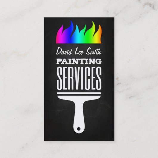 Professional Painting Service Visitenkarte (Vorderseite)