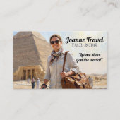 Professional Personal Tour Guide Pyramid Visitenkarte (Vorderseite)