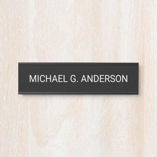 Professional Personalized Name Türschild (Vorderseite )