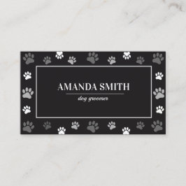 Professional Pet Grooming & Animal Care Visitenkarte