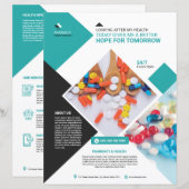 Professional Pharmacy Flyer Template (Vorne/Hinten)