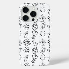Professional Pharmacy Icon Pattern IPhone Case
