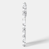 Professional Pharmacy Icon Pattern IPhone Case (Rückseite / Rechts)