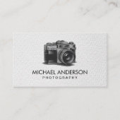 Professional Photographer camera logo Photography  Visitenkarte (Vorderseite)