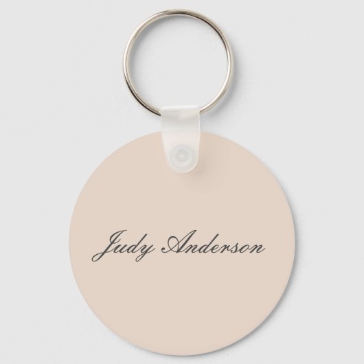 Professional Plain Modern Elegant Schlüsselanhänger (Vorderseite)