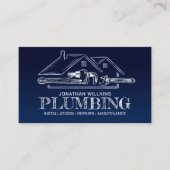 Professional Plumbing Services Visitenkarte (Vorderseite)