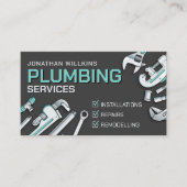 Professional Plumbing Services Visitenkarte (Vorderseite)
