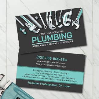 Professional Plumbing Services  Visitenkarte