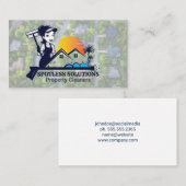 Professional Property Cleaner | Neighborhood Visitenkarte (Vorne/Hinten)