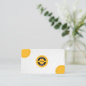 Professional QR Code Business Card Visitenkarte (Stehend Vorderseite)