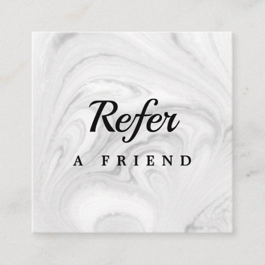 Professional Salon & Spa Referral Card | Editable Rabattkarte (Vorderseite)