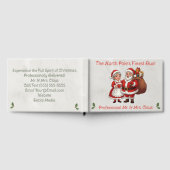 Professional Santa Business Card Mr&Mrs Claus Gästebuch (Voll)