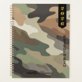 Professional Script on Elegant Camouflage Pattern Planer (Vorderseite)