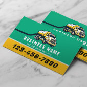 Professional Septic Tank Pumping Service Green Visitenkarte