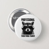 Professional Trash Panda Trainer Button (Vorne & Hinten)