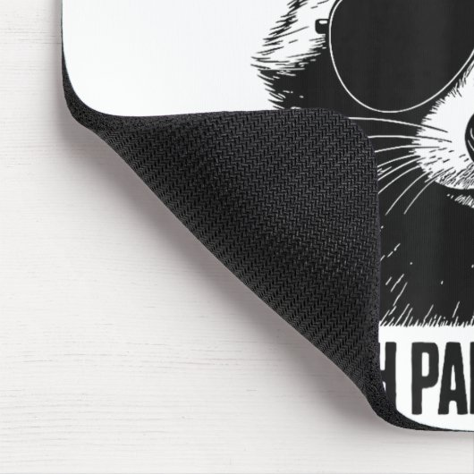 Professional Trash Panda Trainer Mousepad (Ecke)