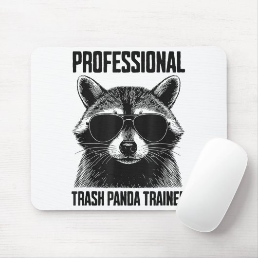 Professional Trash Panda Trainer  Mousepad (Mit Mouse)