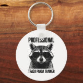 Professional Trash Panda Trainer Schlüsselanhänger (Vorderseite)