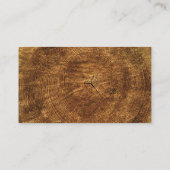 Professional Tree Service / Removal Company Visitenkarte (Rückseite)