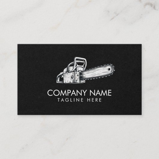 Professional Tree Trimming & Arborist Services Visitenkarte (Vorderseite)