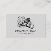 Professional Tree Trimming & Arborist Services Visitenkarte (Vorderseite)