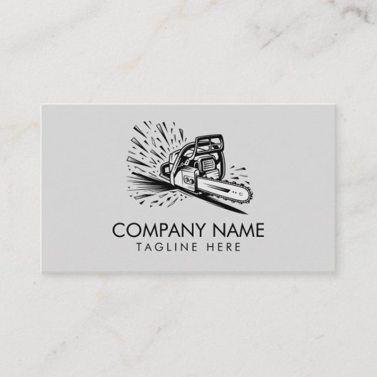 Professional Tree Trimming & Arborist Services Visitenkarte (Vorderseite)