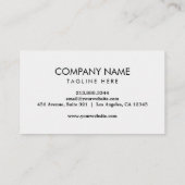 Professional Tree Trimming & Arborist Services     Visitenkarte (Rückseite)