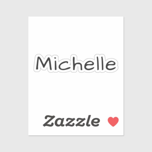 Professional Unique Casual Handwriting Aufkleber (Blatt)